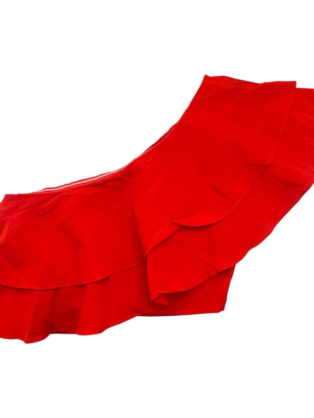 The Jetset Diaries (TJD) Asymmetrical Ruffle One Shoulder Cropped Top. $50 NWT